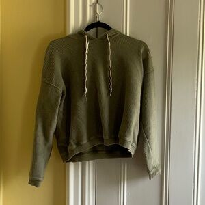 Aerie Green Hoodie